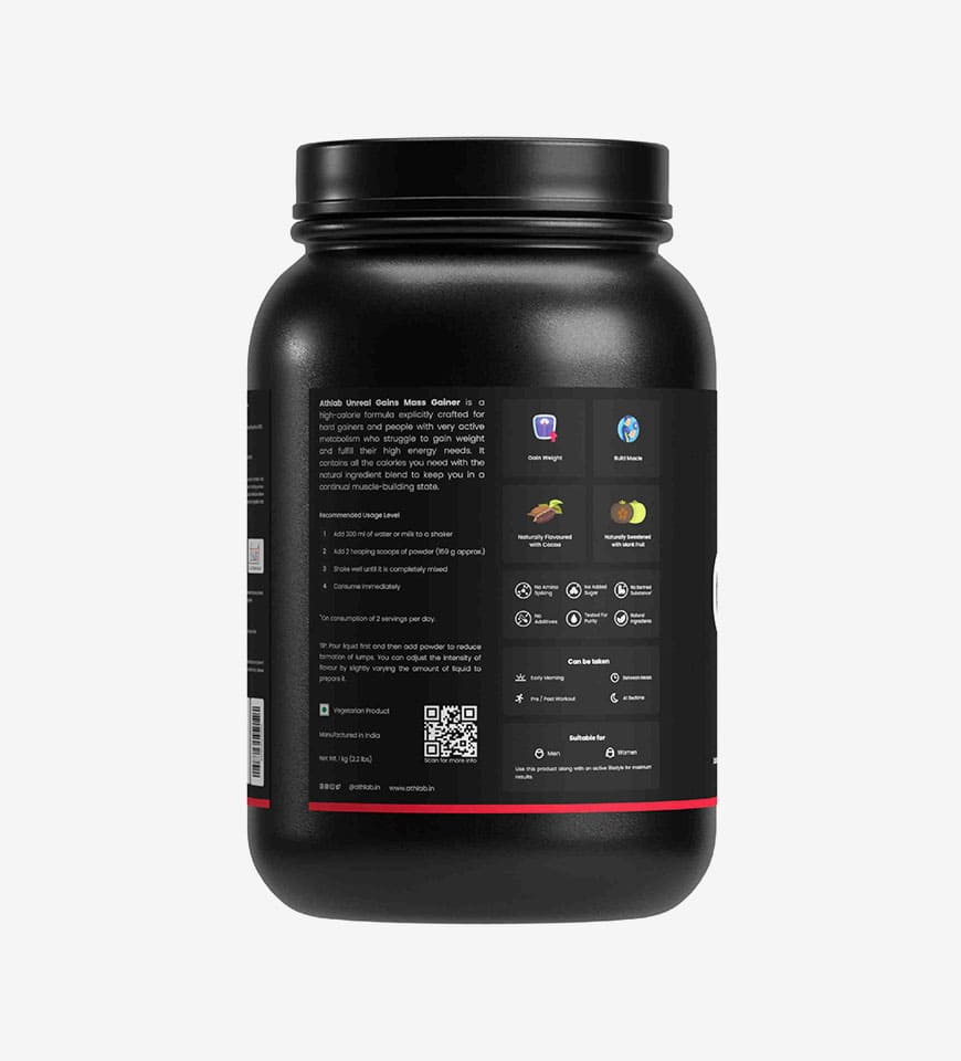 Athlab Unreal Gains Mass Gainer- Buy Mongo-Themed gym fitness Online | mongo