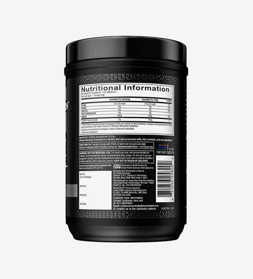 MuscleTech Platinum 100% Creatine- Buy Mongo-Themed gym fitness Online | mongo