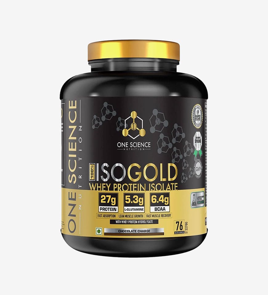 One Science Nutrition 100% ISO Gold Whey Protein- Buy Mongo-Themed gym fitness Online | mongo