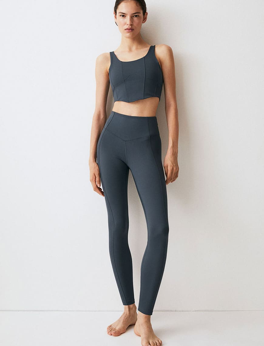 Corset Style Sports Top- Buy Mongo-Themed yoga fashion Online | mongo