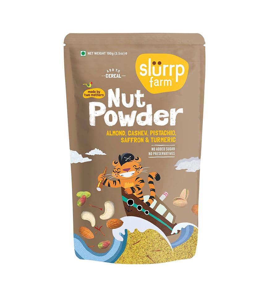 Slurrp Farm 100% Natural Nut Powder- Buy Mongo-Themed grocery Online | mongo
