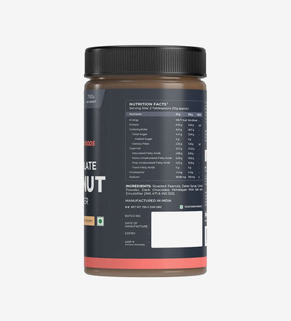 Nutrabay Foods Chocolate Peanut Butter - Buy Mongo-Themed gym fitness Online | mongo