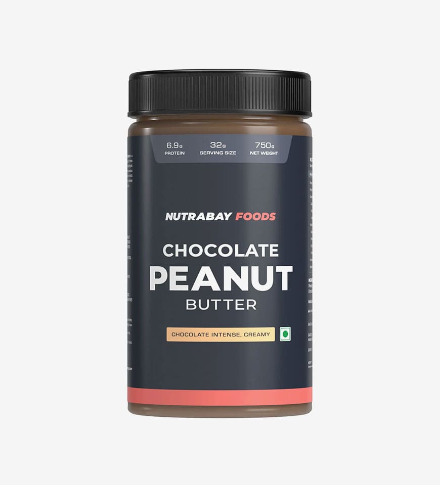 Nutrabay Foods Chocolate Peanut Butter - Buy Mongo-Themed gym fitness Online | mongo
