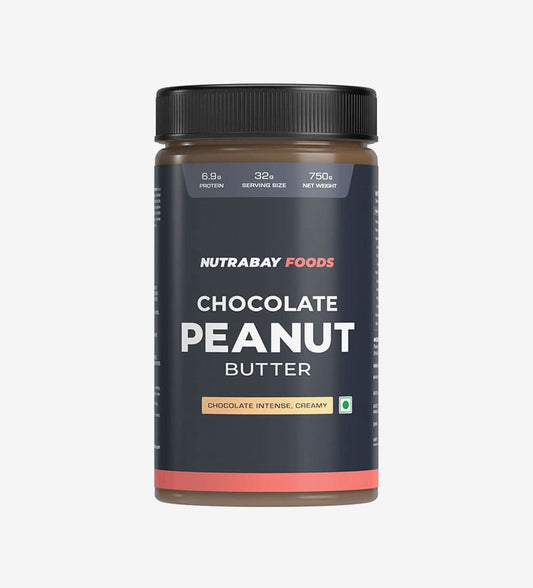 Nutrabay Foods Chocolate Peanut Butter - Buy Mongo-Themed gym fitness Online | mongo