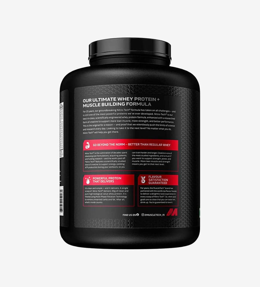 MuscleTech NitroTech Performance Series- Buy Mongo-Themed gym fitness Online | mongo