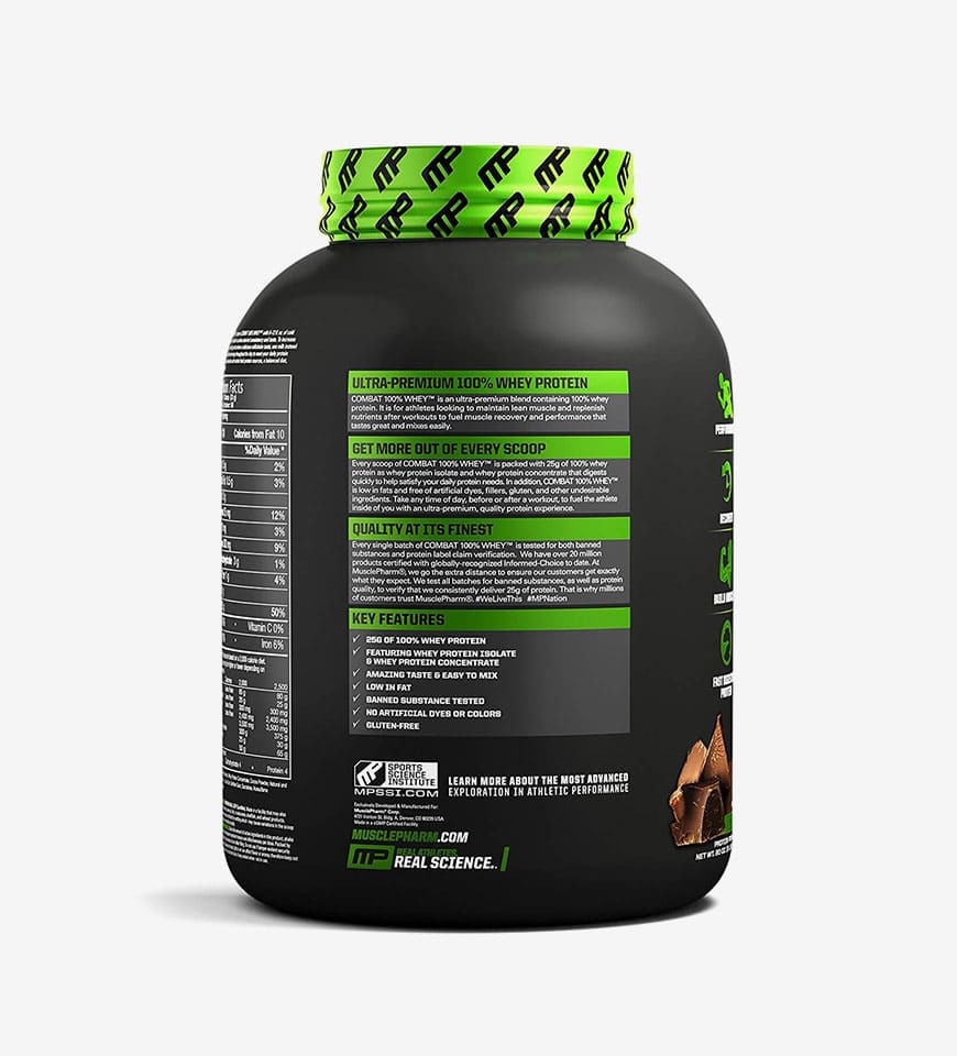 MusclePharm Combat 100% Whey- Buy Mongo-Themed gym fitness Online | mongo