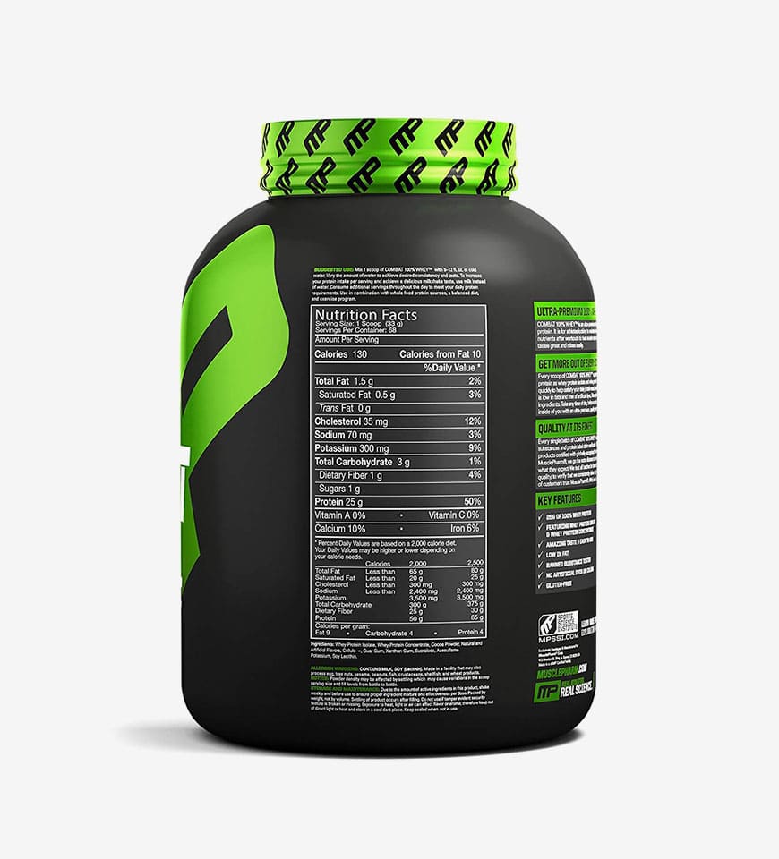 MusclePharm Combat 100% Whey- Buy Mongo-Themed gym fitness Online | mongo