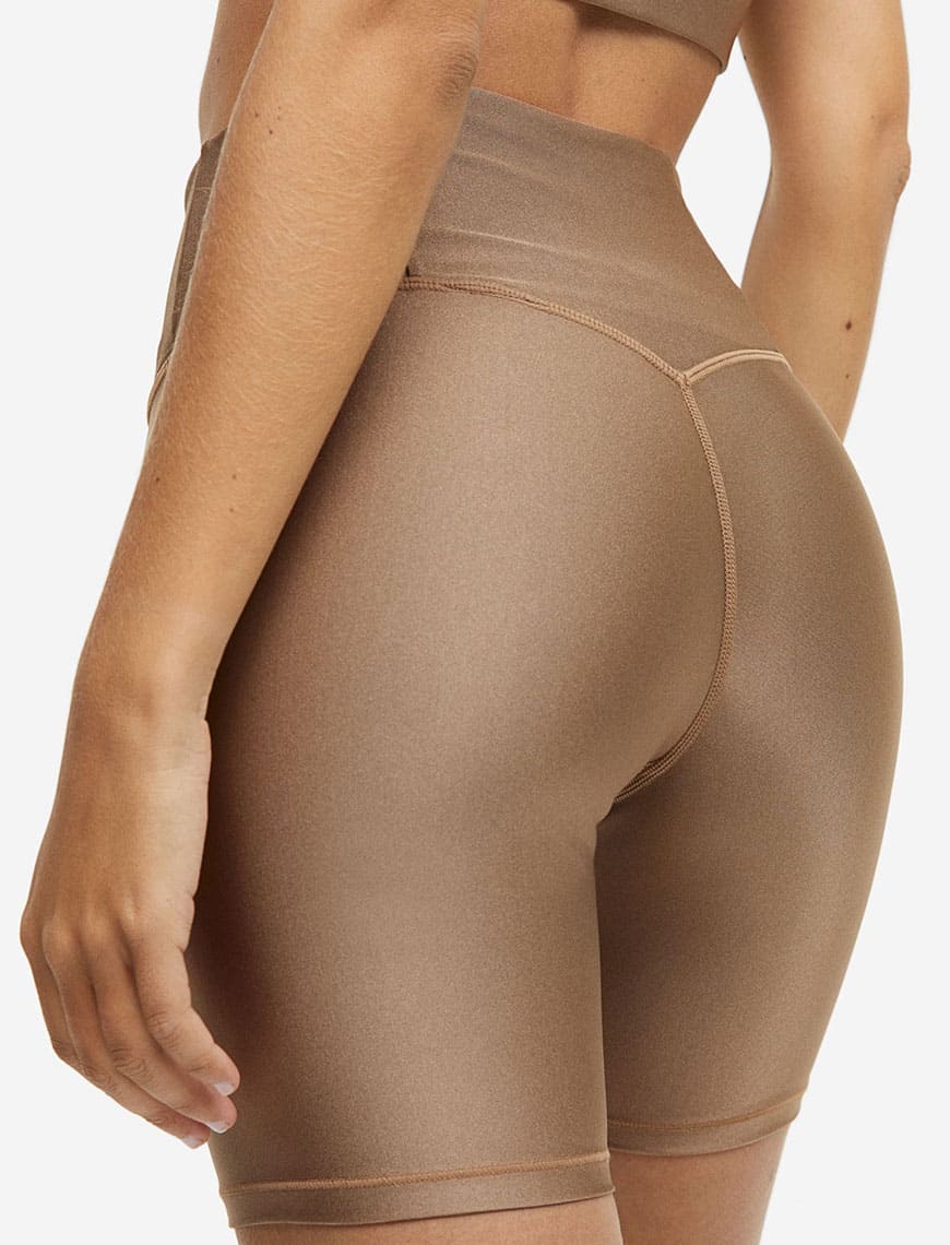 High Shine Biker shorts- Buy Mongo-Themed yoga fashion Online | mongo