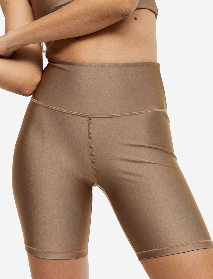 High Shine Biker shorts- Buy Mongo-Themed yoga fashion Online | mongo