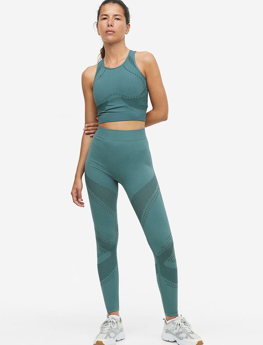 Seamless Cropped Sports Top- Buy Mongo-Themed yoga fashion Online | mongo