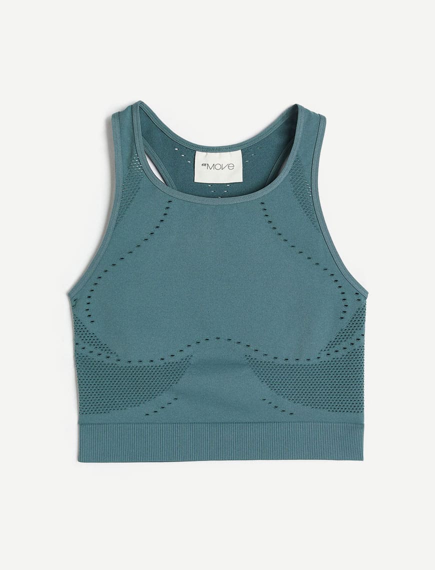 Seamless Cropped Sports Top- Buy Mongo-Themed yoga fashion Online | mongo