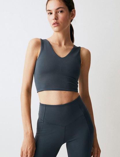 Medium Support Sports Bra- Buy Mongo-Themed yoga fashion Online | mongo