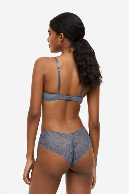 Push-up bra in lace with adjustable shoulder- Buy Mongo-Themed lingerie Online | mongo