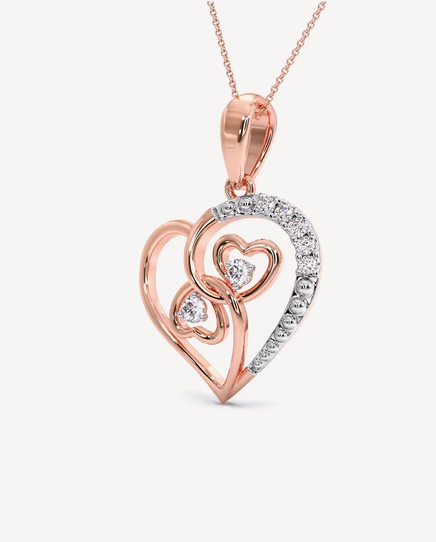 Lovesick V.Day Diamond Pendant- Buy Mongo-Themed jewelry Online | mongo