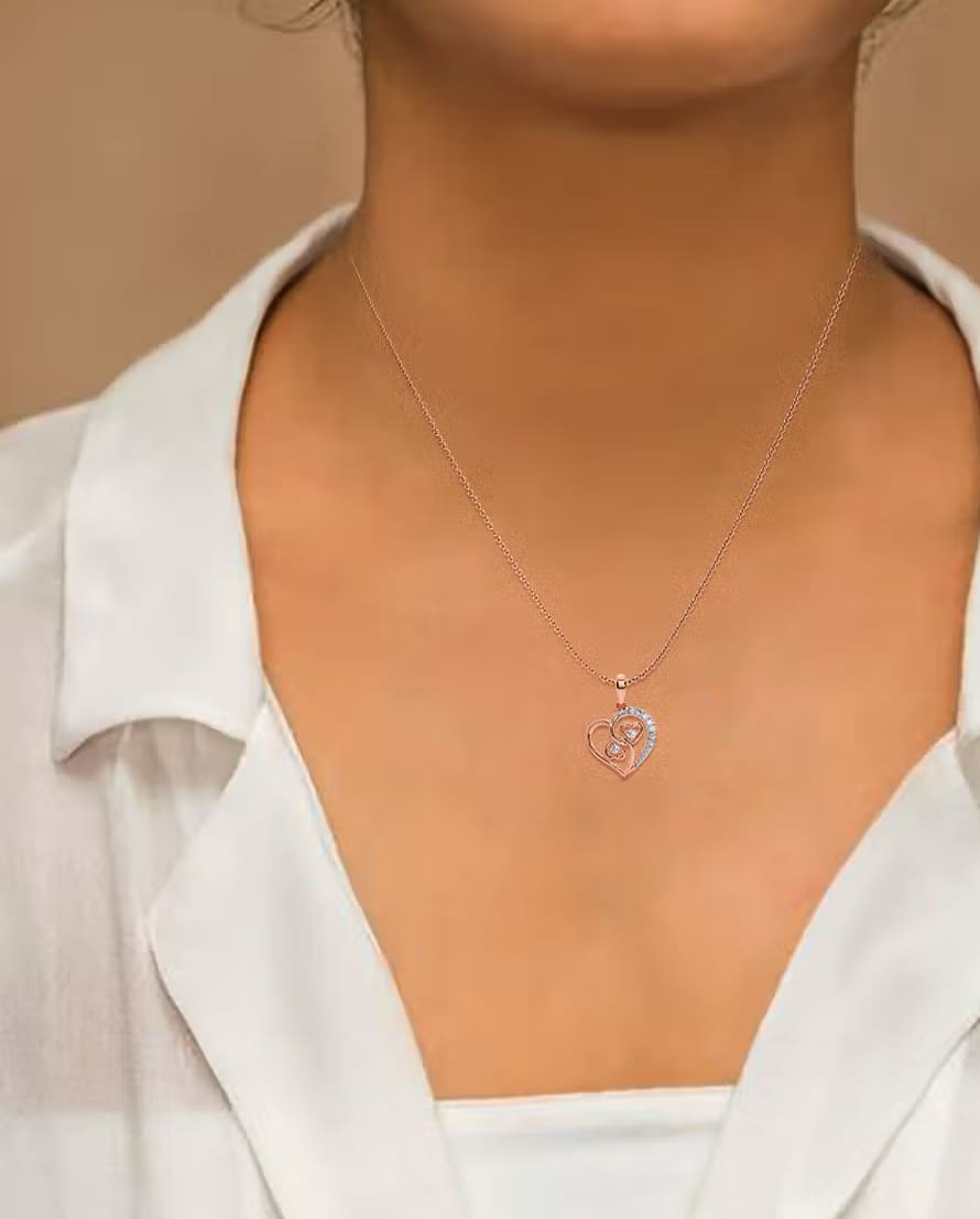 Lovesick V.Day Diamond Pendant- Buy Mongo-Themed jewelry Online | mongo
