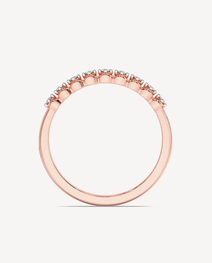 Half Eternity Diamond Ring- Buy Mongo-Themed jewelry Online | mongo