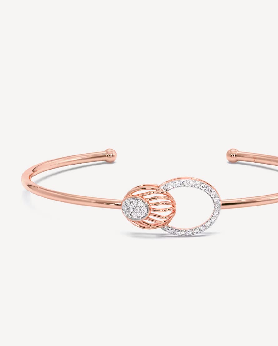 Rudhri Diamond Kada- Buy Mongo-Themed jewelry Online | mongo