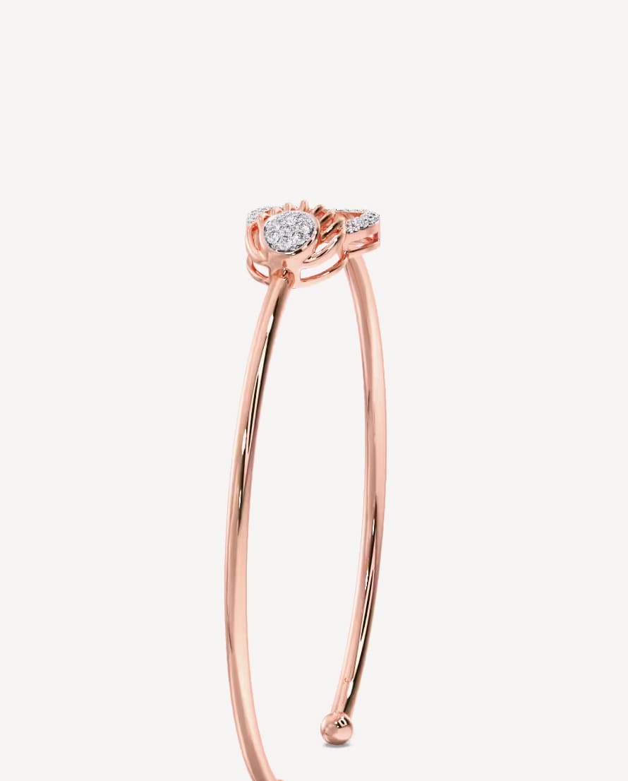 Rudhri Diamond Kada- Buy Mongo-Themed jewelry Online | mongo