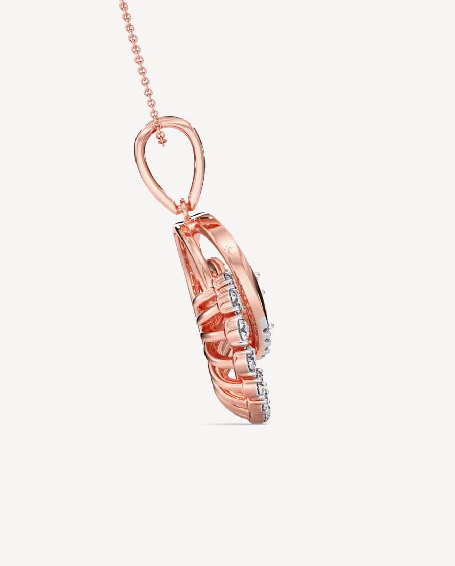 Hearts V.Day Miracle Plate Diamond Pendant- Buy Mongo-Themed jewelry Online | mongo