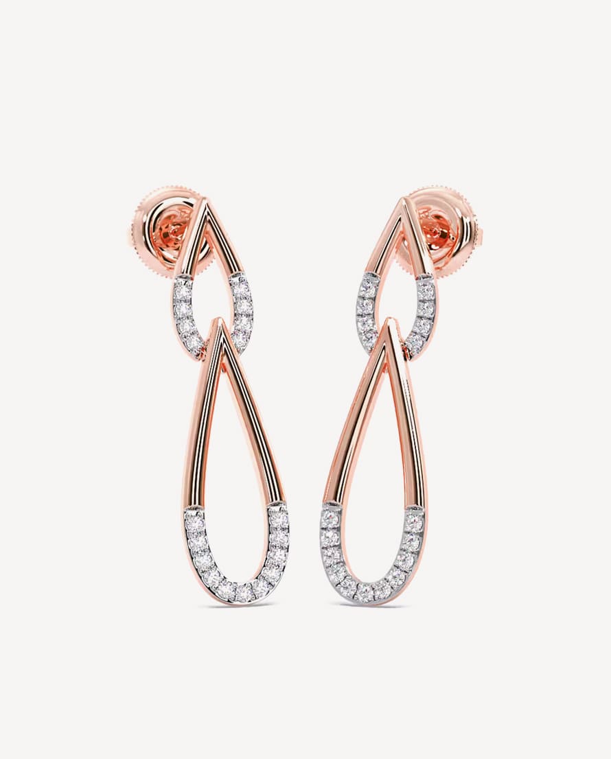 Ikshita Diamond Earrings- Buy Mongo-Themed jewelry Online | mongo