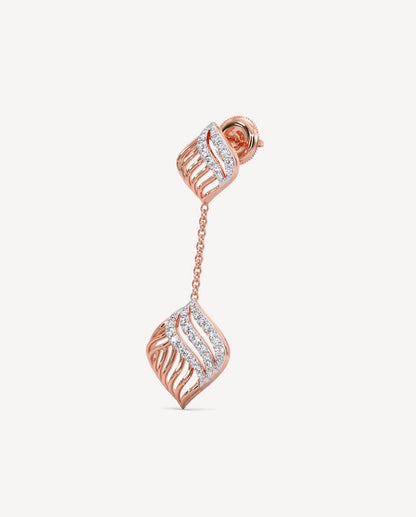 Mruta Diamond Earrings- Buy Mongo-Themed jewelry Online | mongo