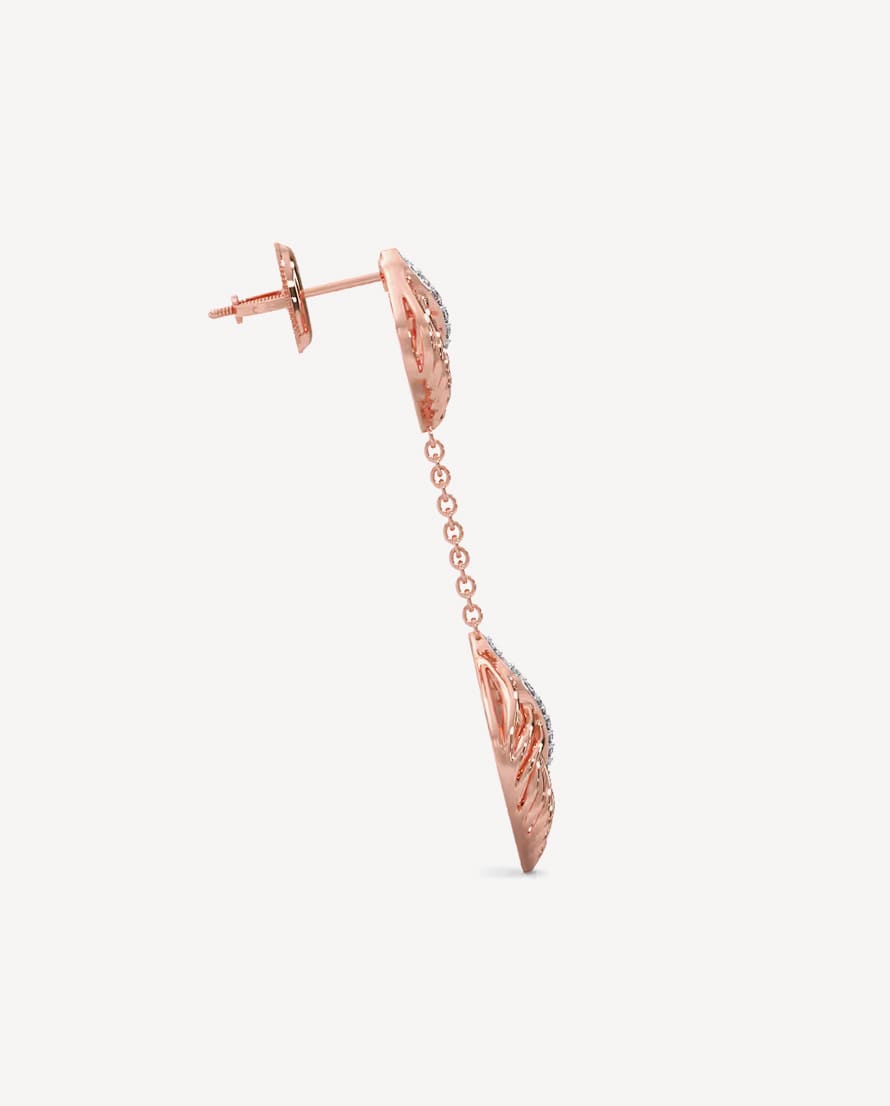 Mruta Diamond Earrings- Buy Mongo-Themed jewelry Online | mongo