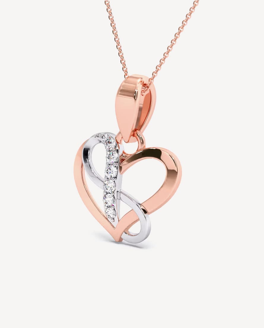 Immortal Love V.Day Diamond Pendant- Buy Mongo-Themed jewelry Online | mongo