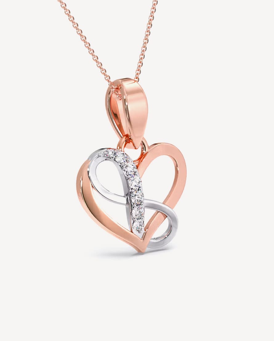 Immortal Love V.Day Diamond Pendant- Buy Mongo-Themed jewelry Online | mongo