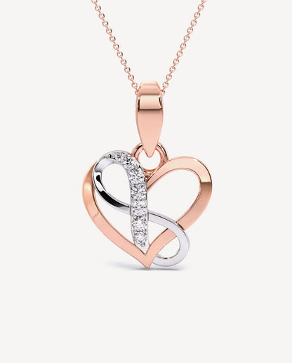 Immortal Love V.Day Diamond Pendant- Buy Mongo-Themed jewelry Online | mongo