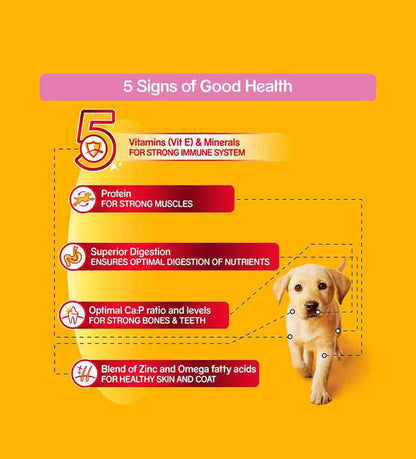 Pedigree Puppy, Chicken and Milk Dry Dog Food- Buy Mongo-Themed Pet food Online | mongo