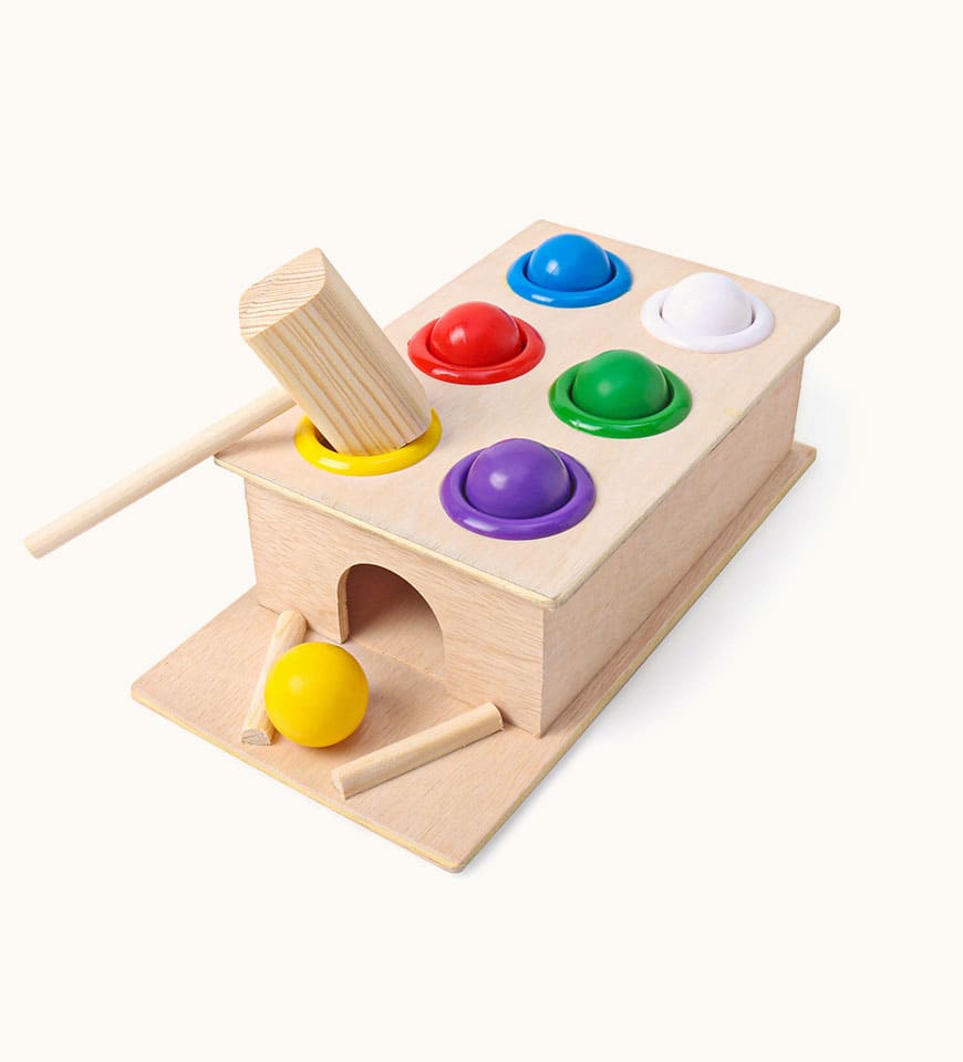 Hammer ball knock pounding bench- Buy Mongo-Themed Kids toys Online | mongo