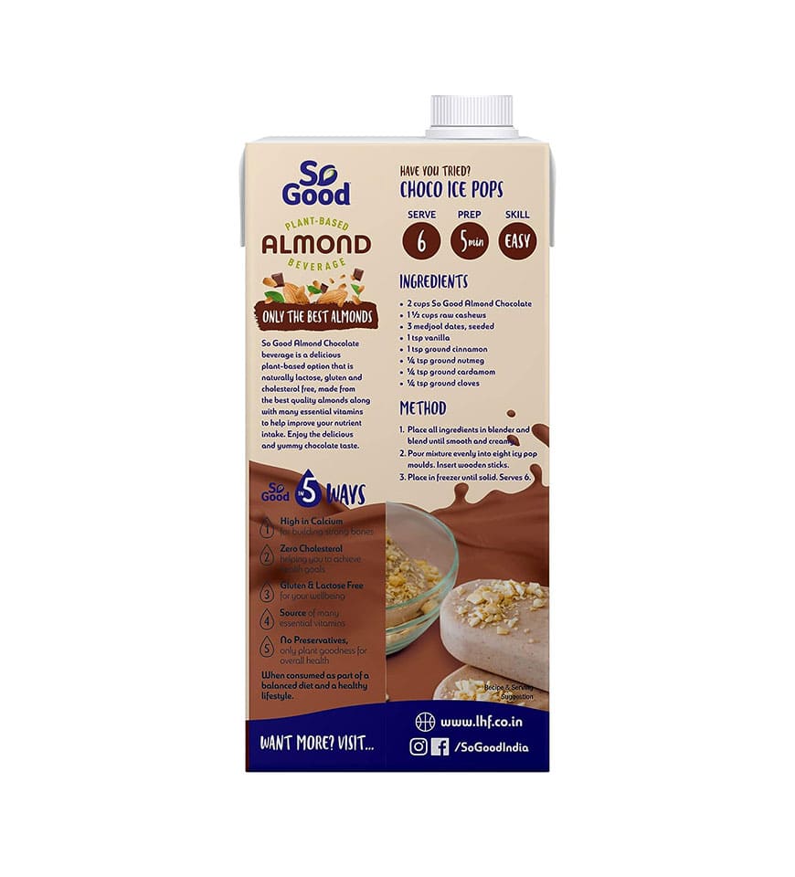 Plant Based Almond Beverage Chocolate- Buy Mongo-Themed grocery Online | mongo